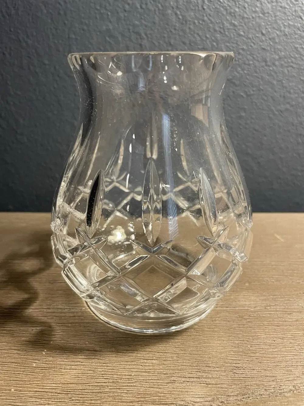 Globe Replacement for GORHAM CRYSTAL King Edward Mini Hurricane Lamp | 